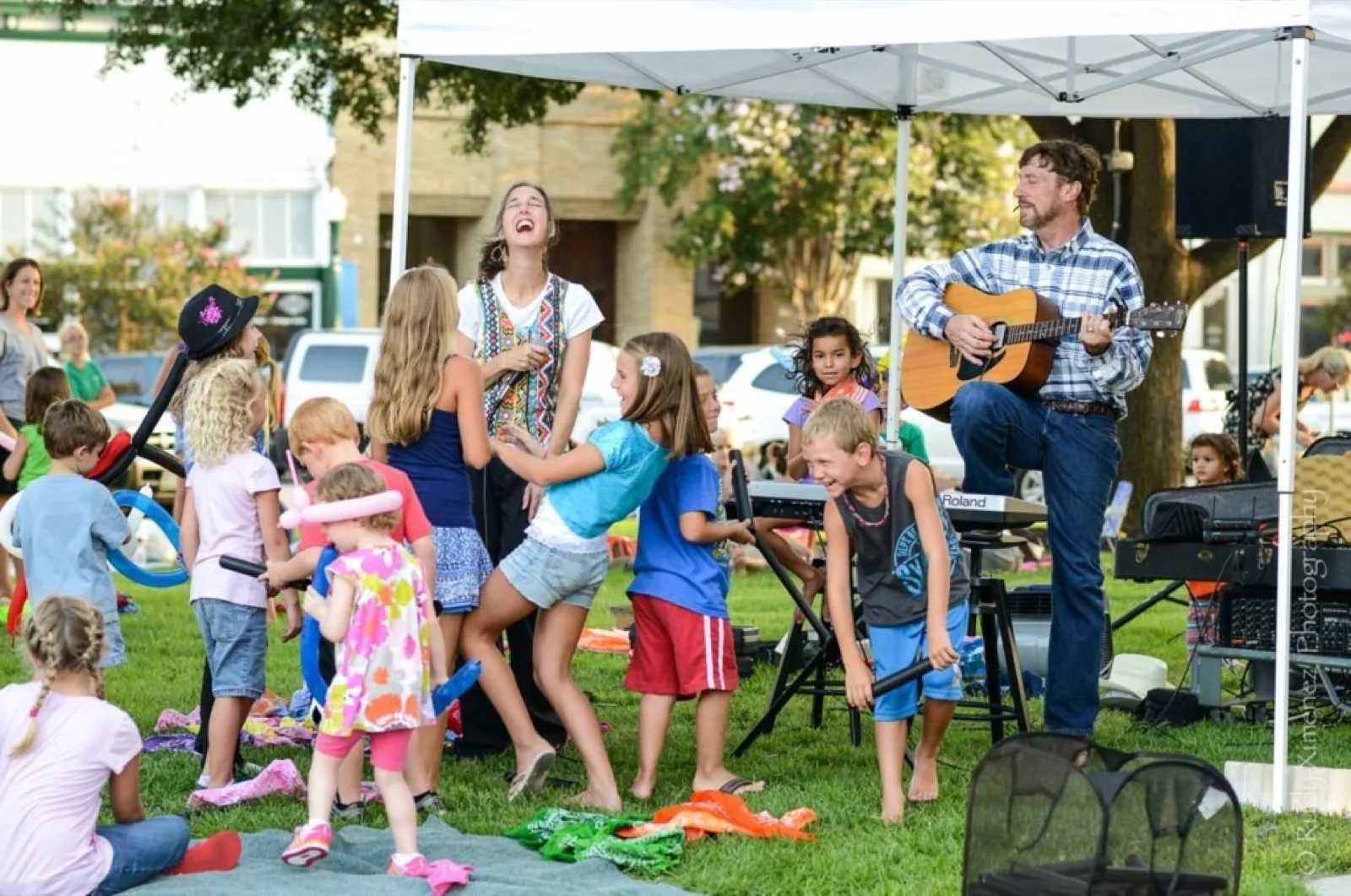 Performing in Georgetown