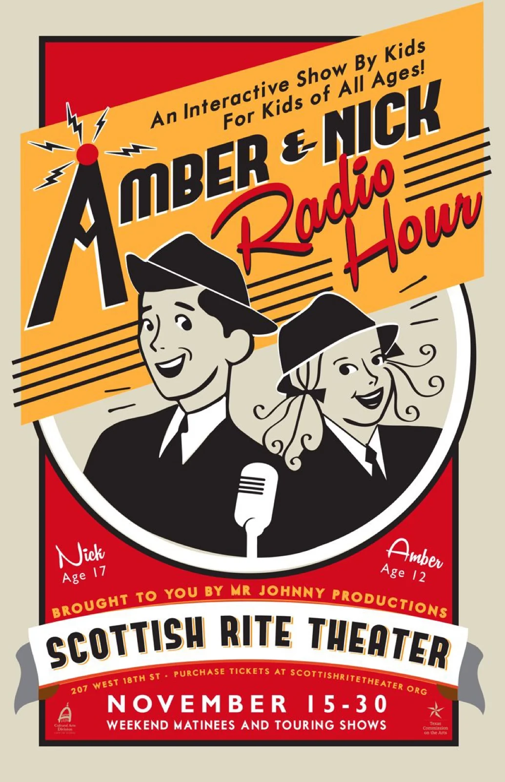 Amber Nick Radio Hour poster
